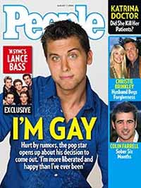 Lance Bass is gay