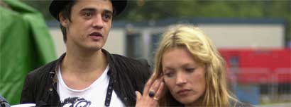 Pete Doherty and Kate Moss