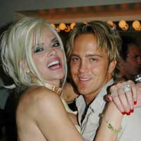 Anna Nicole Smith and Larry Birkhead