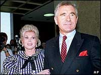 Zsa Zsa Gabor with Prince Frederick von Anhalt