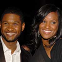 Usher and Tameka Foster