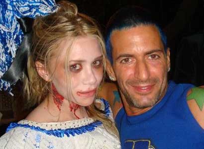 Ashley Olsen and Marc Jacobs at Halloween party