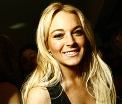 Lindsay Lohan New Years in Capri